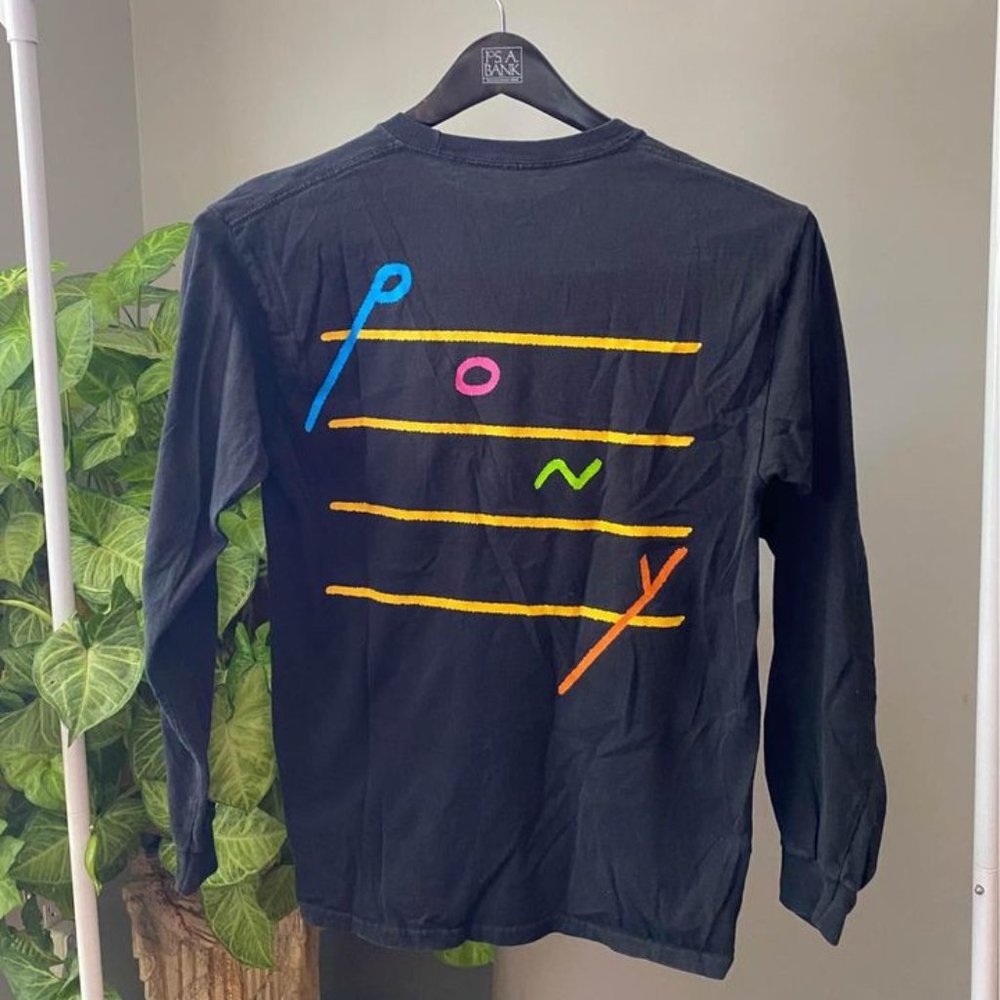 REX ORANGE COUNTY Pony Black Long Sleeve